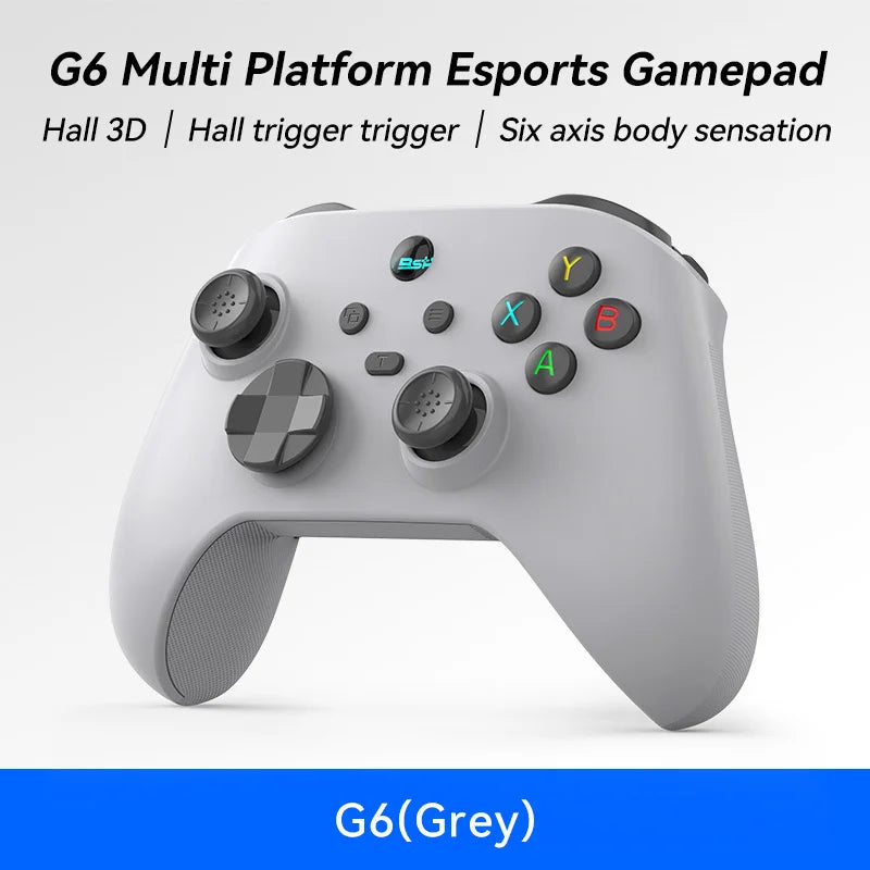 BSP G6 Double Hall For Nintendo Switch Controller Wireless Bluetooth Gamepads For Nintendo Switch Pro Console Control Joystick