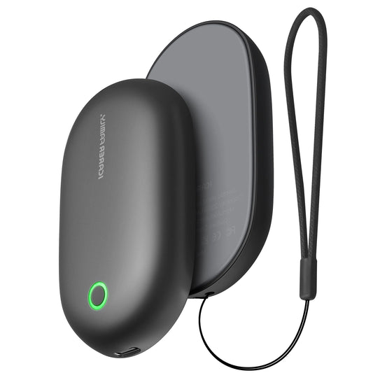 Hand Warmers Magnetic 2 Pack Rechargeable Full Warmer Body Instant Heating, 8 Hrs Long Warmer, 5,000 mAh Pocket Size Electric Wa