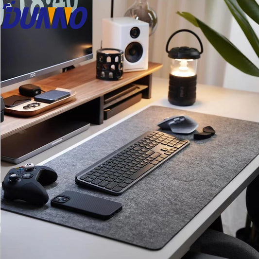 Large Size Gaming Mouse Pad Non-slip Wool Felt Mousepad Office Desk Mat Protector Table Laptop Cushion Keyboard Mat Premium