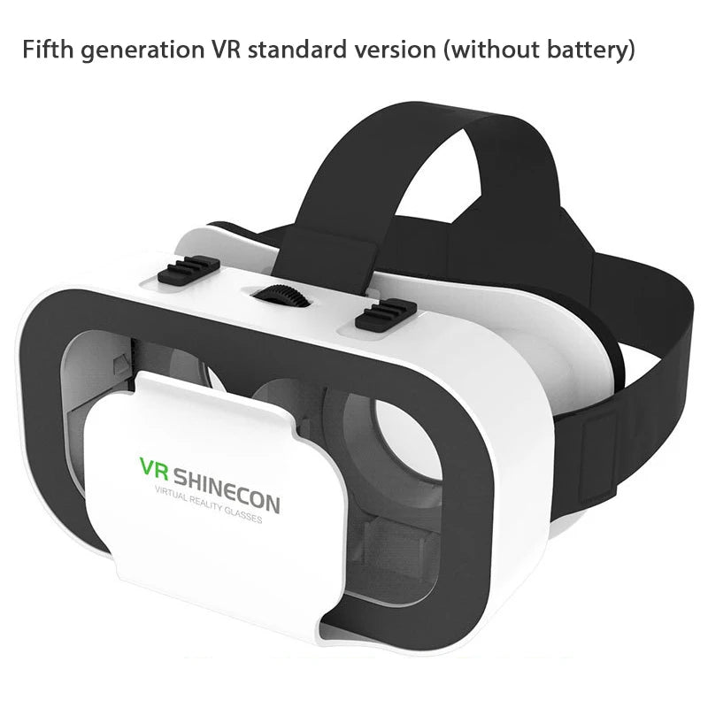 G05 3D VR SHINECON Glasses Headset Headmounted Virtual Reality Adjustable VR Glasses for 4.7-6.3inches Android Smart Phones