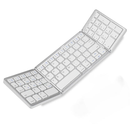 Beyour Folding Bluetooth Wireless Keyboard Foldable Numeric Keypad Number Pad for Windows Android ios mac B089 Portable Keyboard